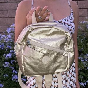Gold KIPLING Backpack